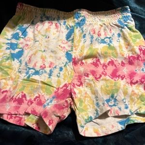 Tie-dye shorts
